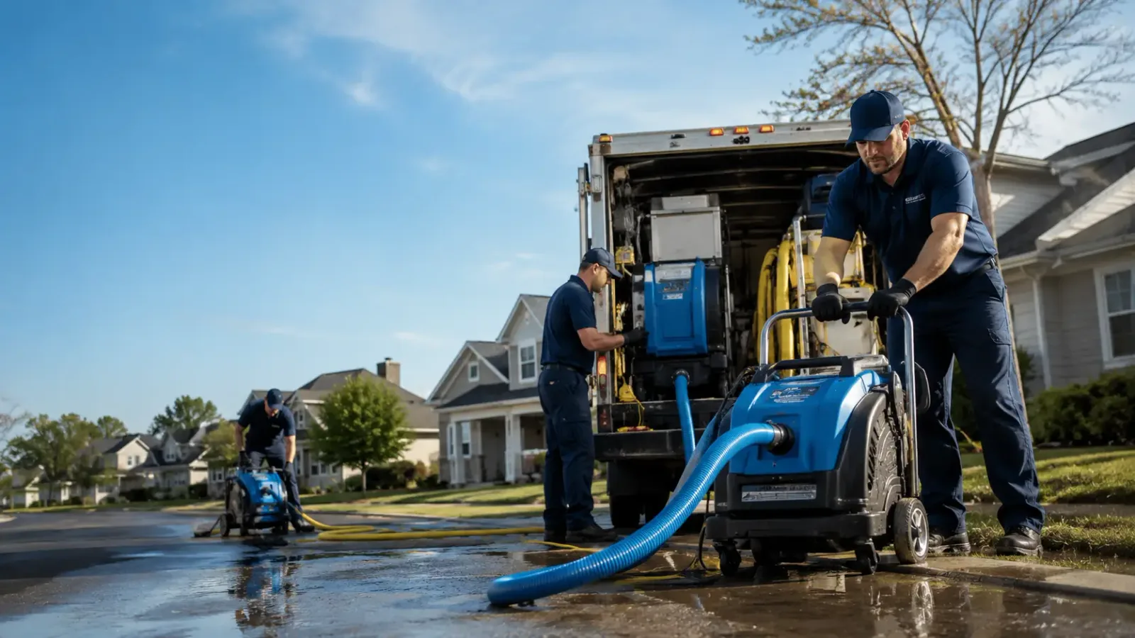 Flood Damage Cleanup in Gann Valley, SD